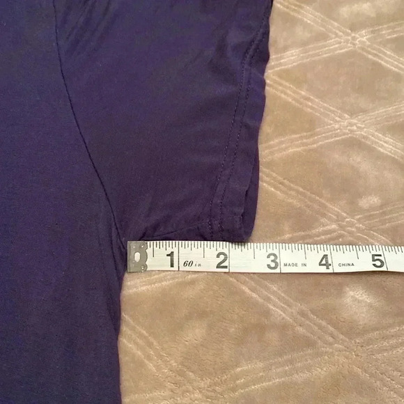 Belaroi Navy Blue 1X Short Sleeve Dress. - Picture 7 of 8